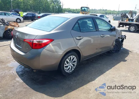 2019 Toyota Corolla Le z USA, uszkodzony, nr VIN 2T1BURHE1KC171012